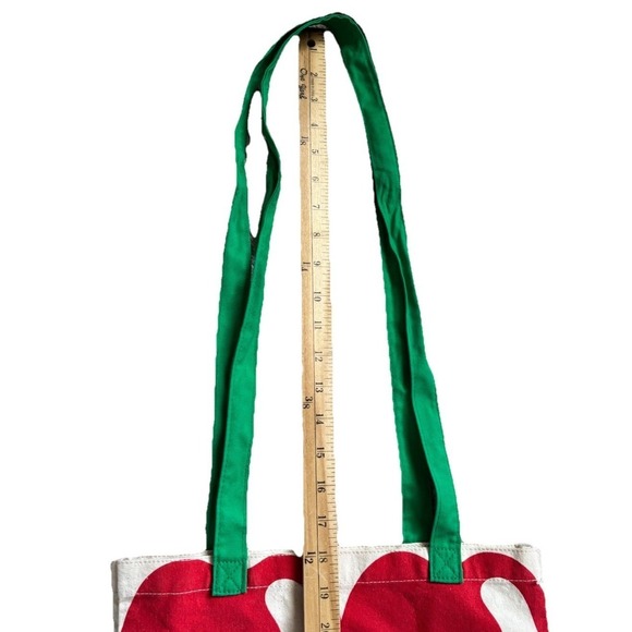 Superga x Pacha Ibiza Cherry Shopper Tote Bag Red Canvas Limited Edition Merch - Picture 10 of 11